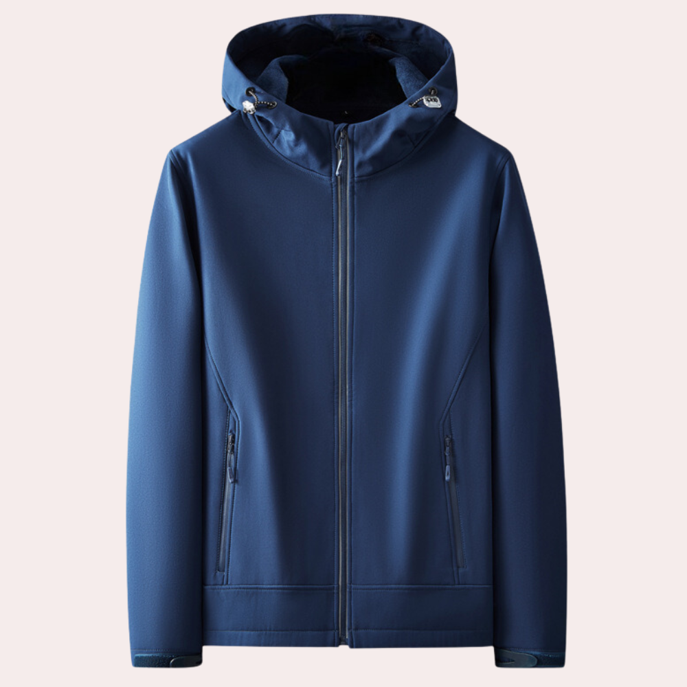 LOUIS - Veste d'hiver à capuche résistante aux intempéries pour hommes