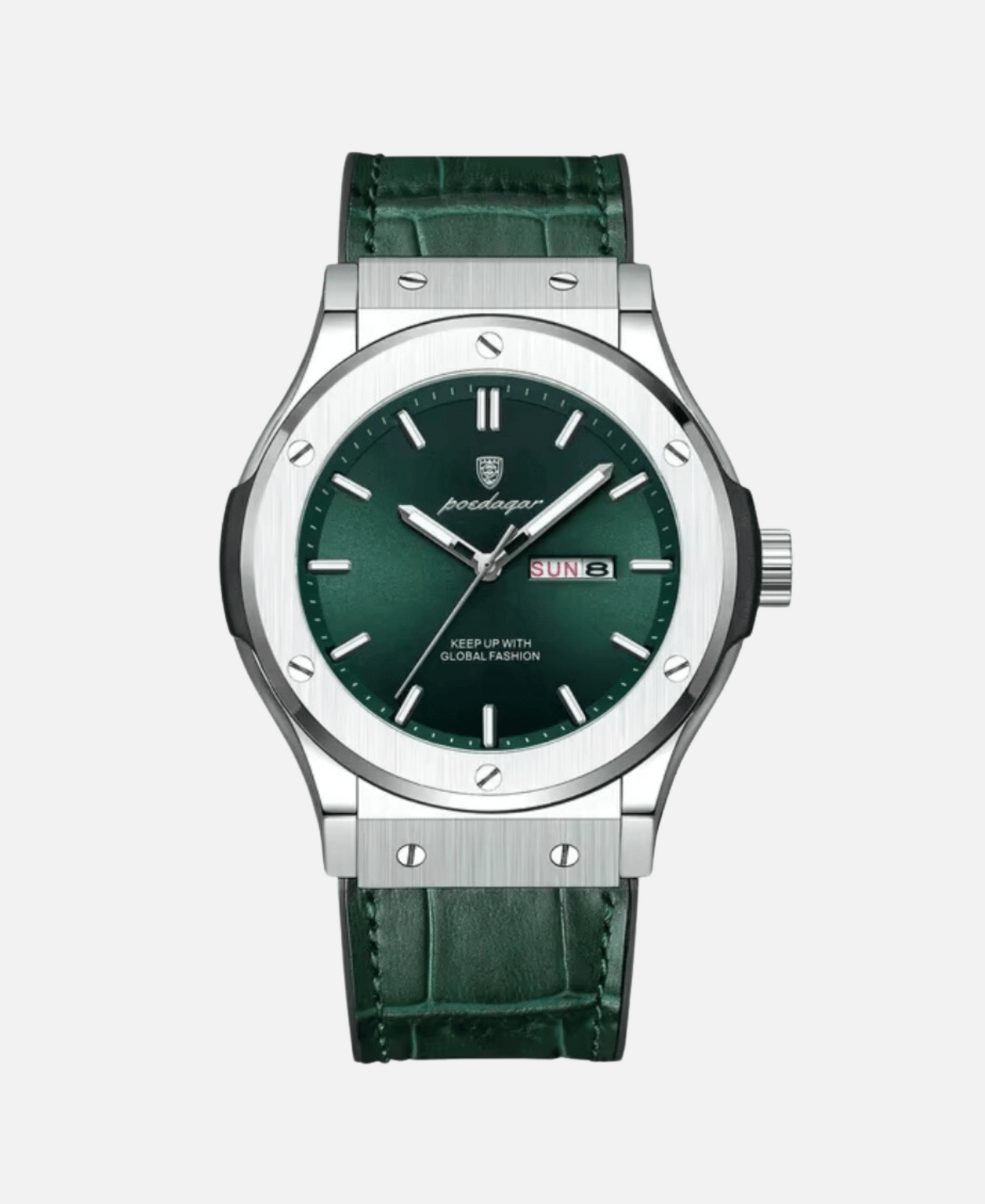 Montre Homme Classique Élégante Cuir