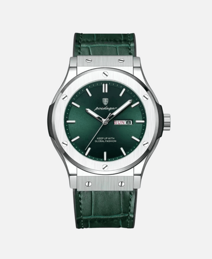 Montre Homme Classique Élégante Cuir