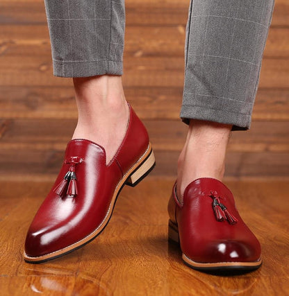 Mocassins Homme Cuir Elegant Noir