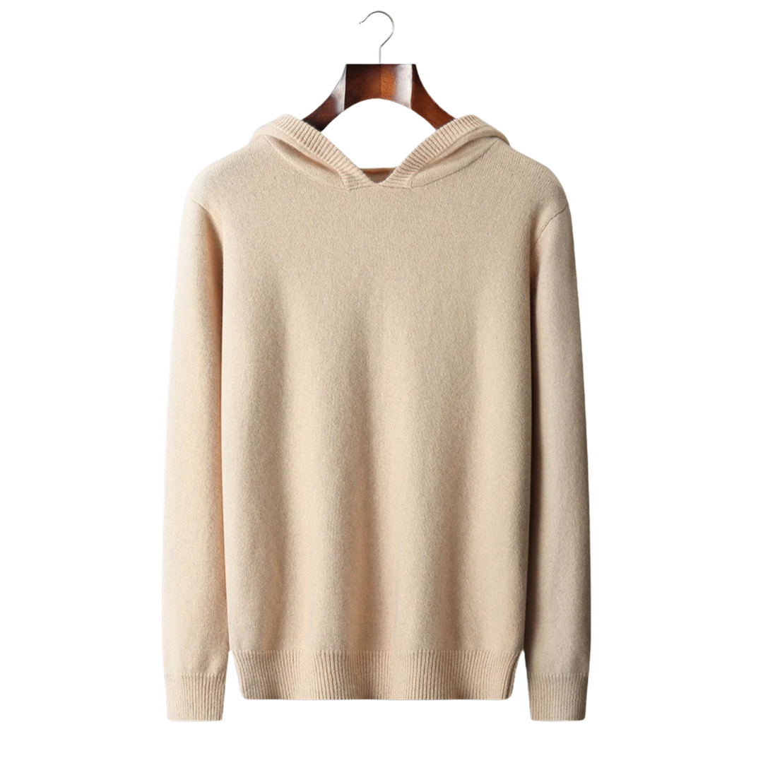 Pull Homme Hiver en Laine Épaisse Brun Chaud - PanierRoyale