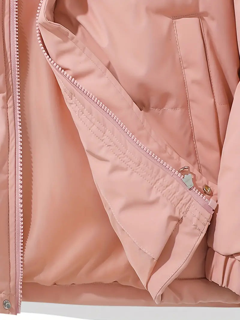 Veste Matelassée Femme Légère Capuche Confort Thermique Quotidien