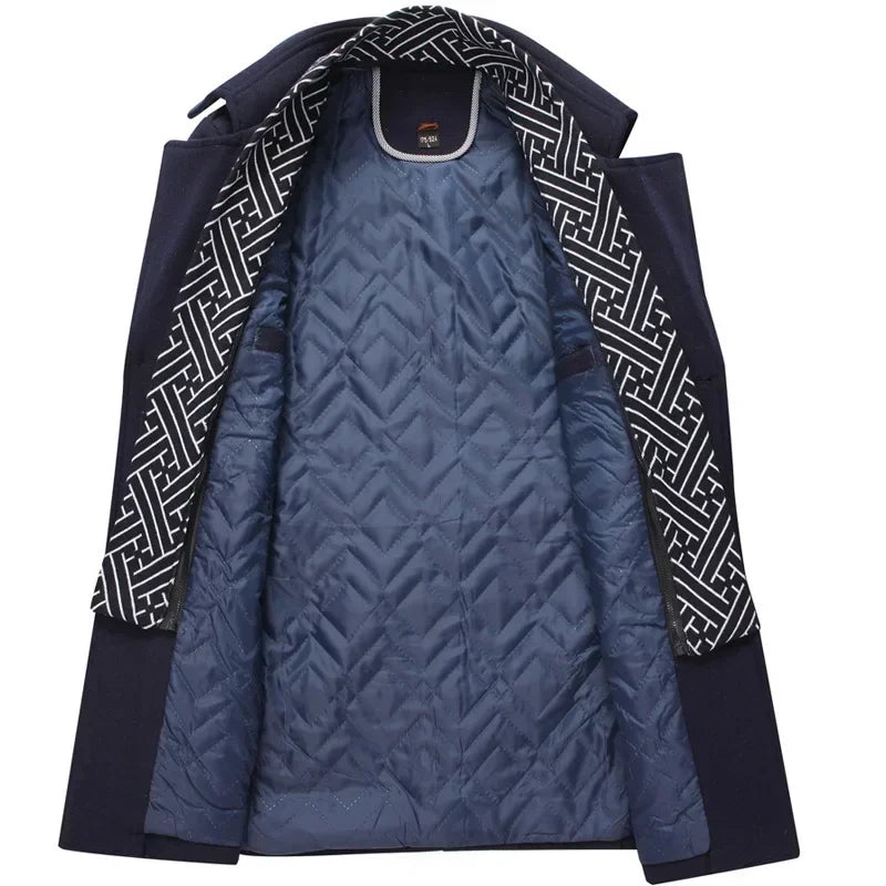 Manteau Hiver Homme Élégant et Confortable