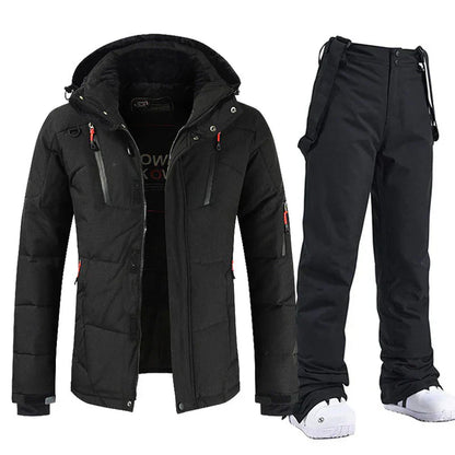 Vêtement Ski Homme Imperméable et Venté avec Veste et Pantalon - BerlinGlamour