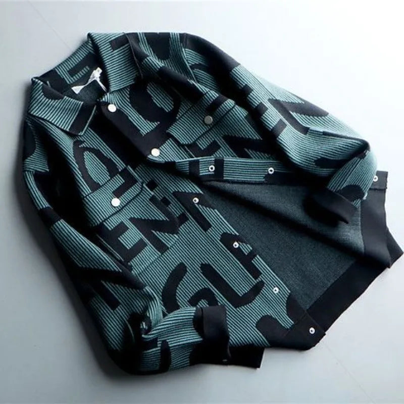 Blouson Homme Vieux Style Coupé Classique