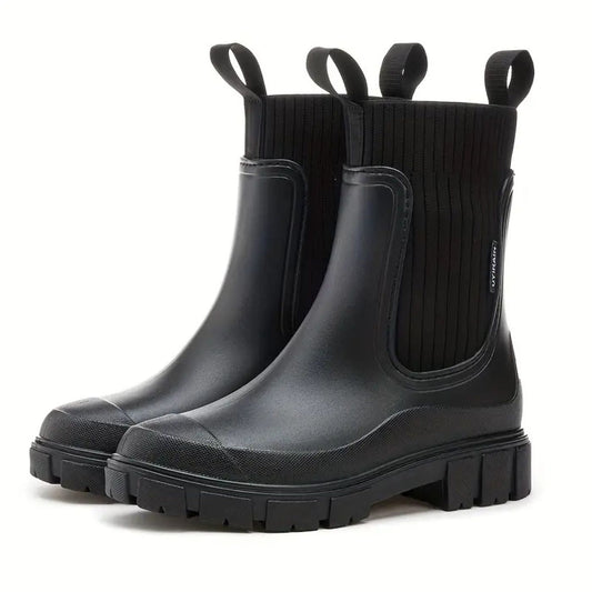 Bottes Hiver Imperméables avec Semelle antidérapante et Fermeture Éclair - PanierRoyale