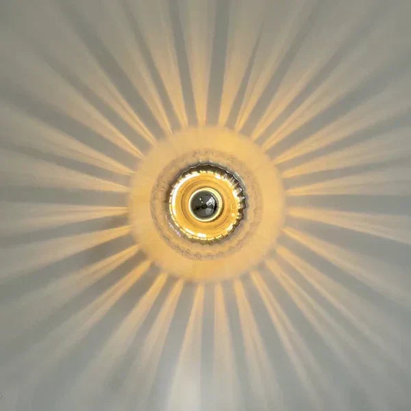 Lampe Murale Design Moderne à Effet Rayons