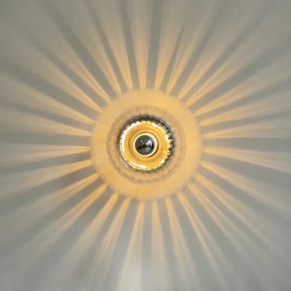 Lampe Murale Design Moderne à Effet Rayons
