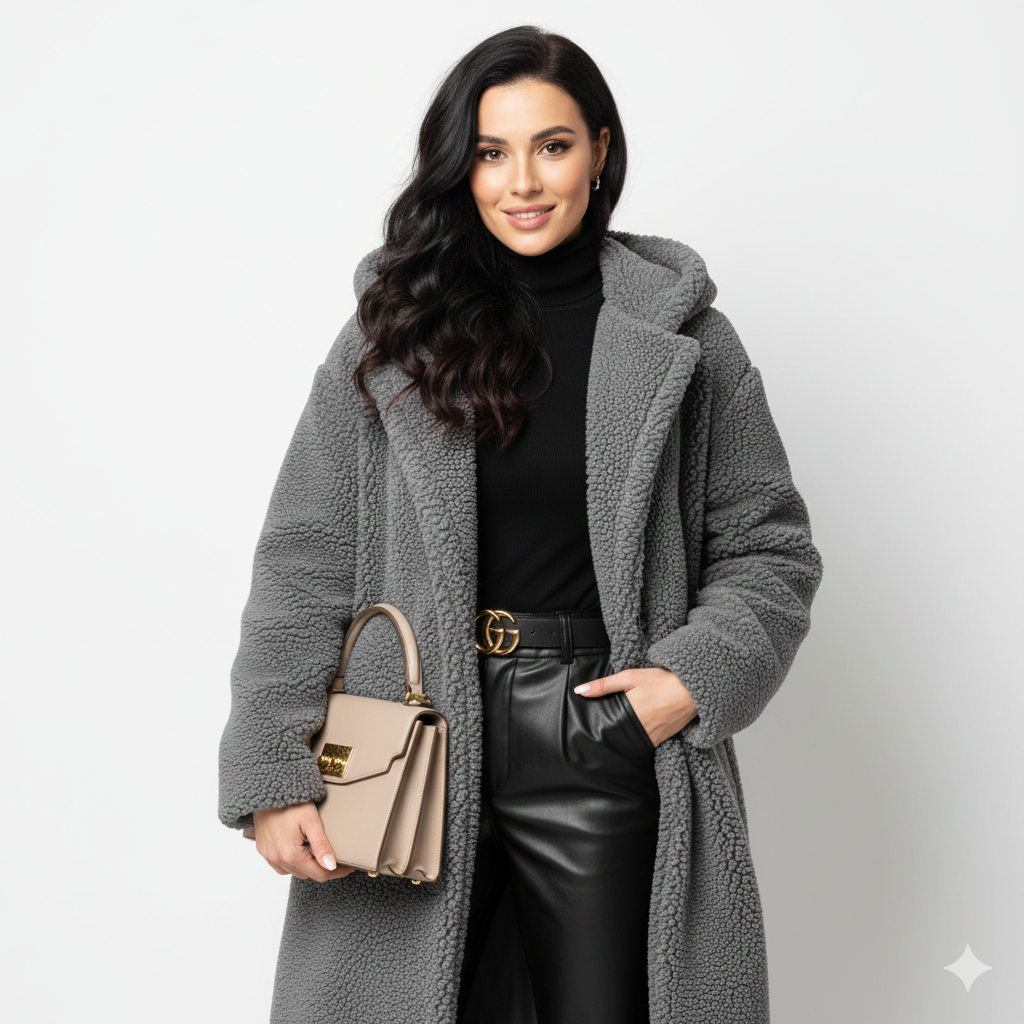 Manteau Femme Hiver Doux et Élégant