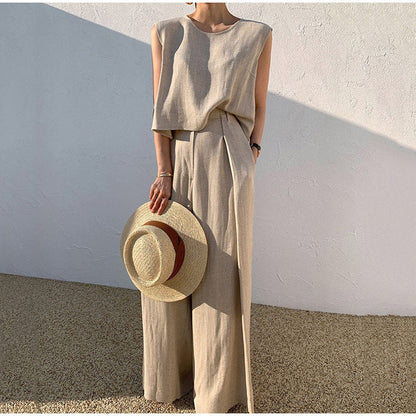 Robe Été Lin Naturel Féminine et Légère - PanierRoyale