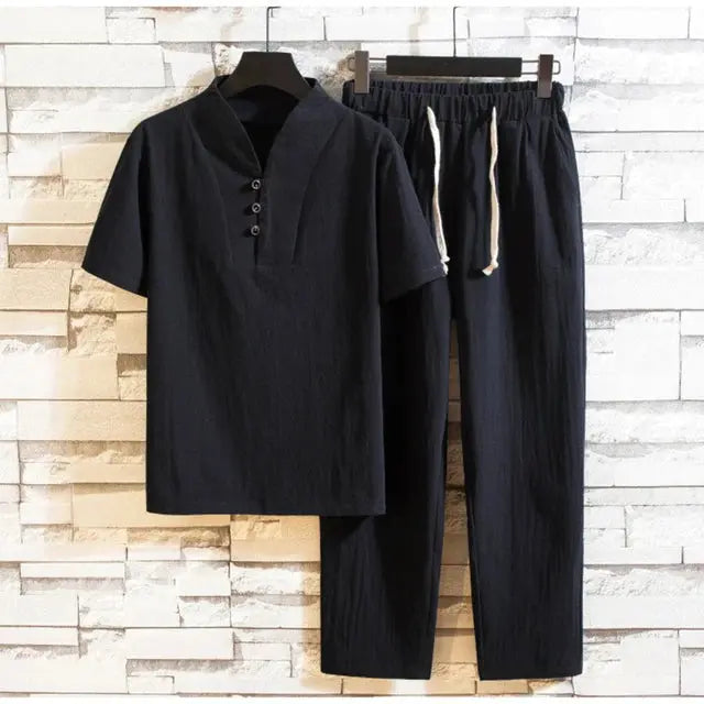 Chemise Blanche Homme Classique et Pantalon de Costume