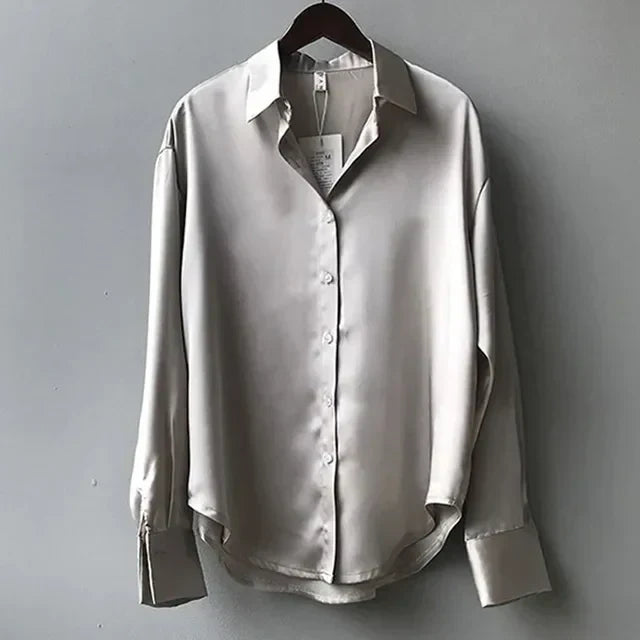 Chemise Femme Classique Élégante à Boutons