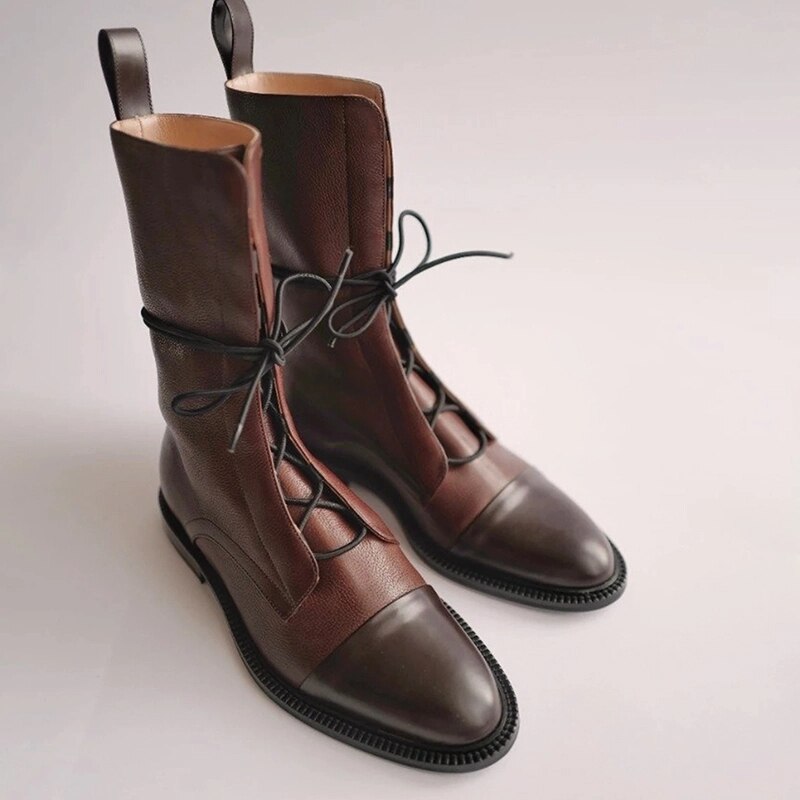 Chaussures de loisir femme à bout rond et talon bas