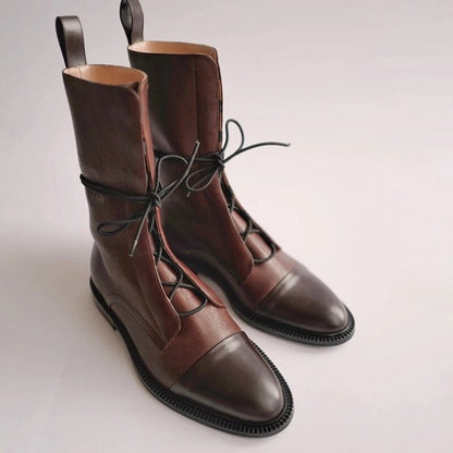 Chaussures de loisir femme à bout rond et talon bas