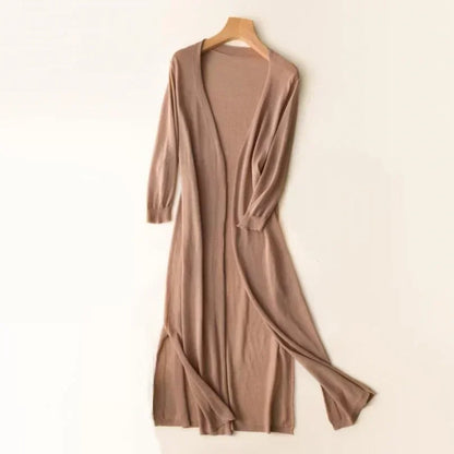 Cardigan Femme Léger et Long pour Élégance Féminine