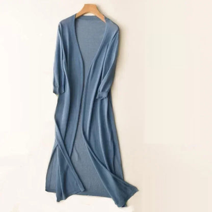 Cardigan Femme Léger et Long pour Élégance Féminine