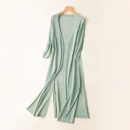 Cardigan Femme Léger et Long pour Élégance Féminine