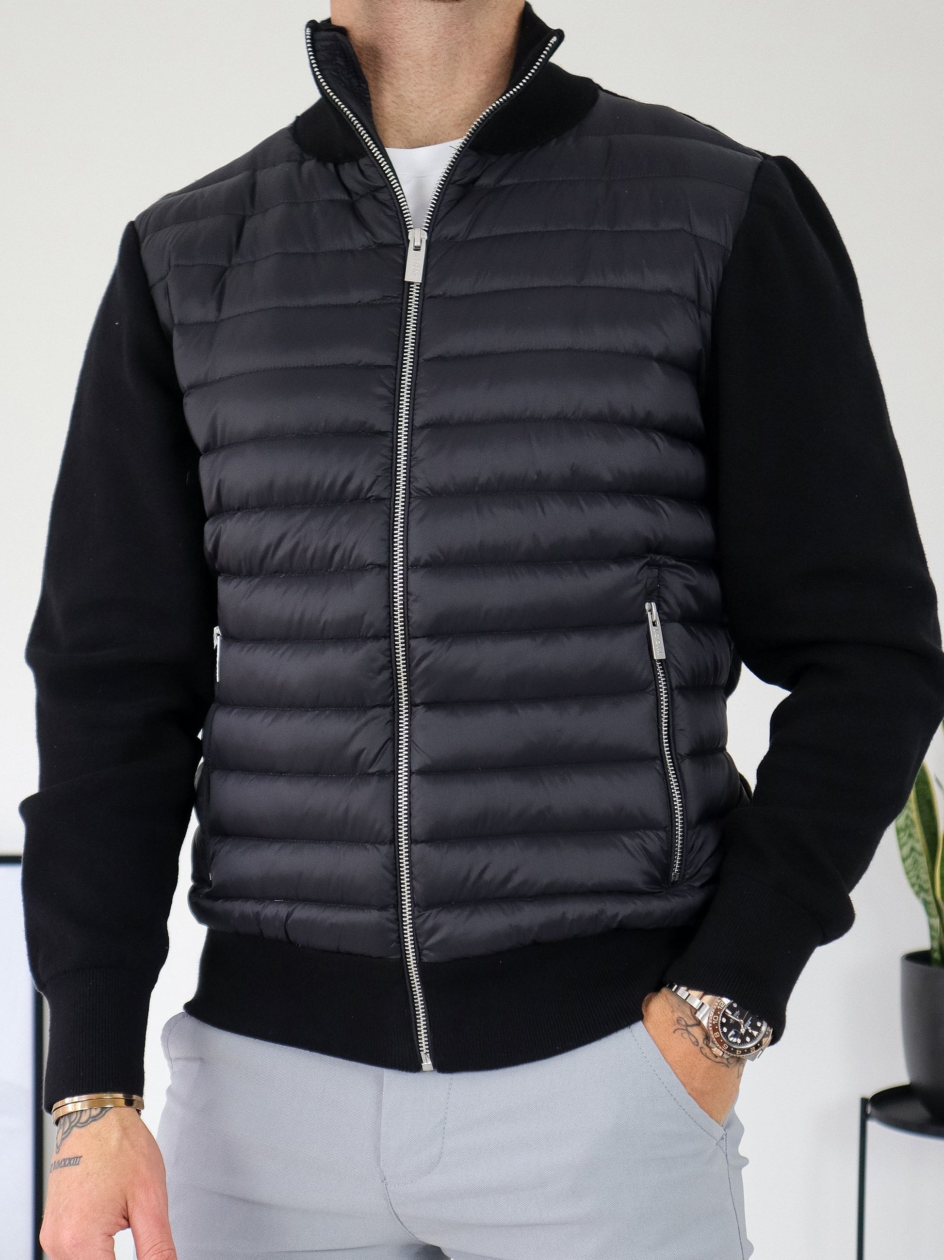 Veste Homme Chic et Polyvalente Manches Amovibles - PanierRoyale