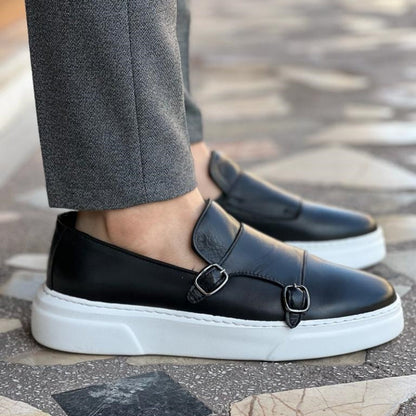 Loafers En Cuir pour Homme Confortable et Élégant