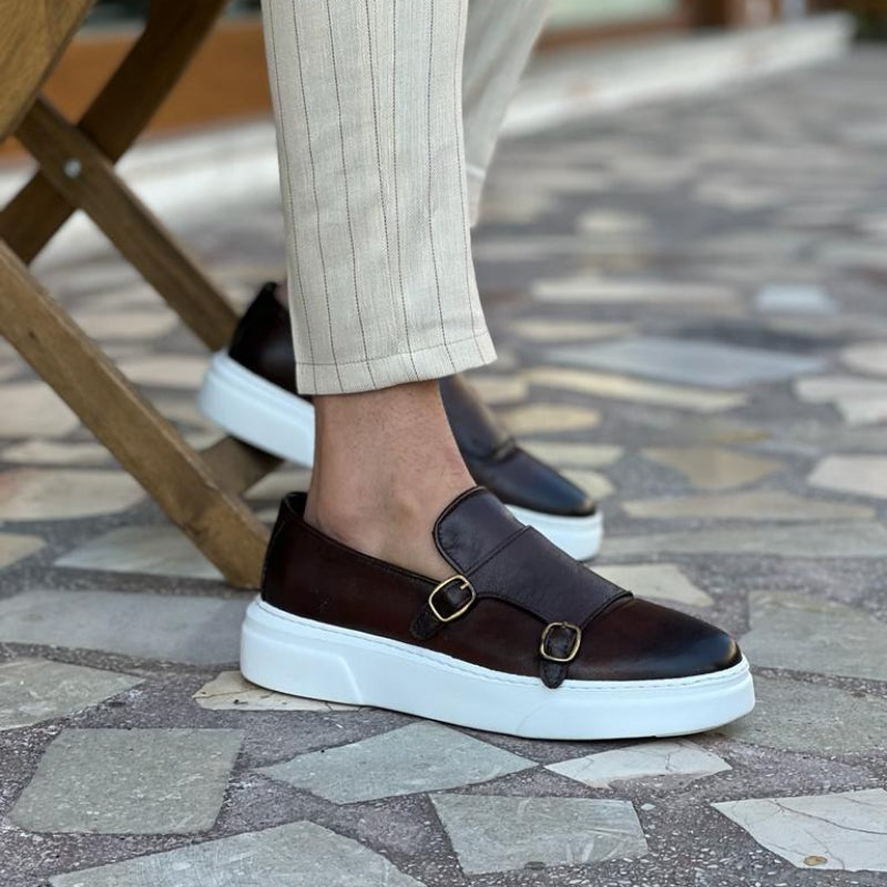 Loafers En Cuir pour Homme Confortable et Élégant