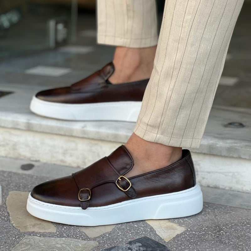 Loafers En Cuir pour Homme Confortable et Élégant