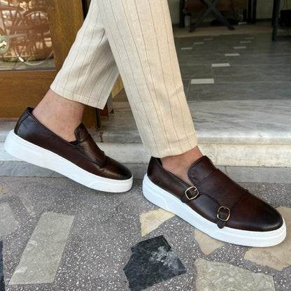Loafers En Cuir pour Homme Confortable et Élégant