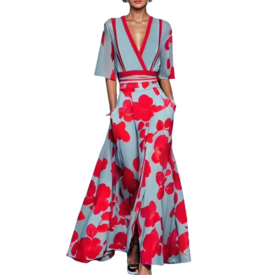 Robe Été Dentelle Florale Légère pour Femme