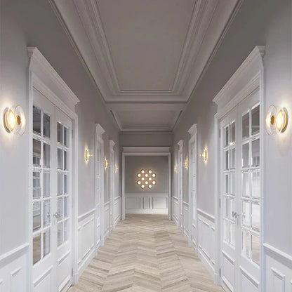 Nordéa™ – Applique Murale LED Design en Verre Pierre pour Intérieur Élégant