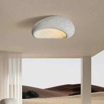 Lampe Plafond Toile Blanc Moderne et Élégante