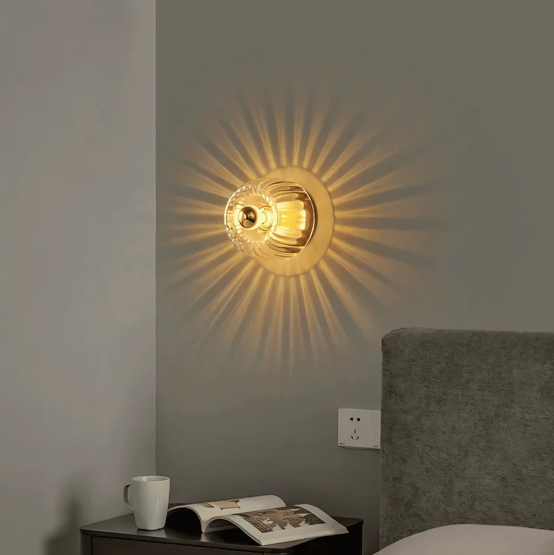 NordicLuxe™ – Applique Murale Design Bauhaus Élégante en Verre