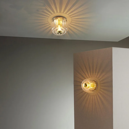 NordicLuxe™ – Applique Murale Design Bauhaus Élégante en Verre