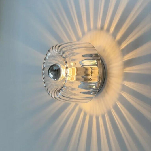 NordicLuxe™ – Applique Murale Design Bauhaus Élégante en Verre
