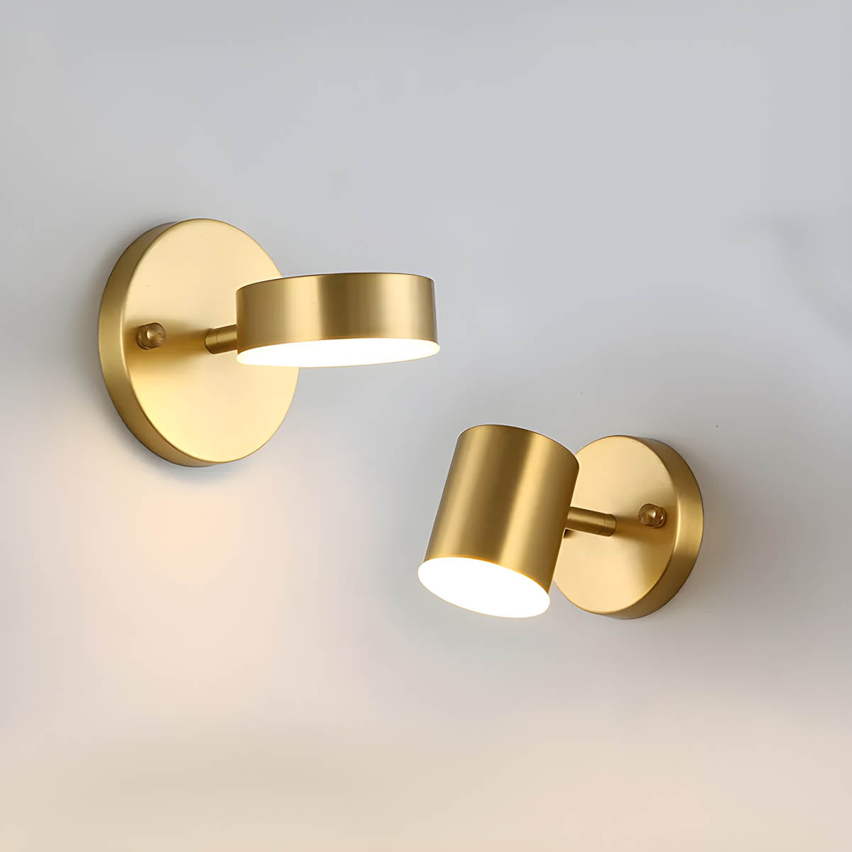 NordicLuxe™ – Applique Murale LED en Cuivre Élégante et Efficace
