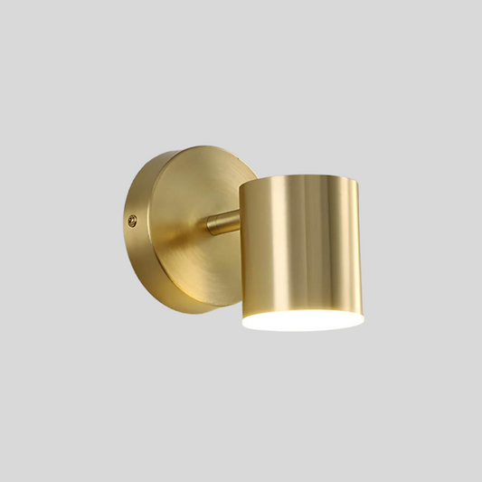 NordicLuxe™ – Applique Murale LED en Cuivre Élégante et Efficace