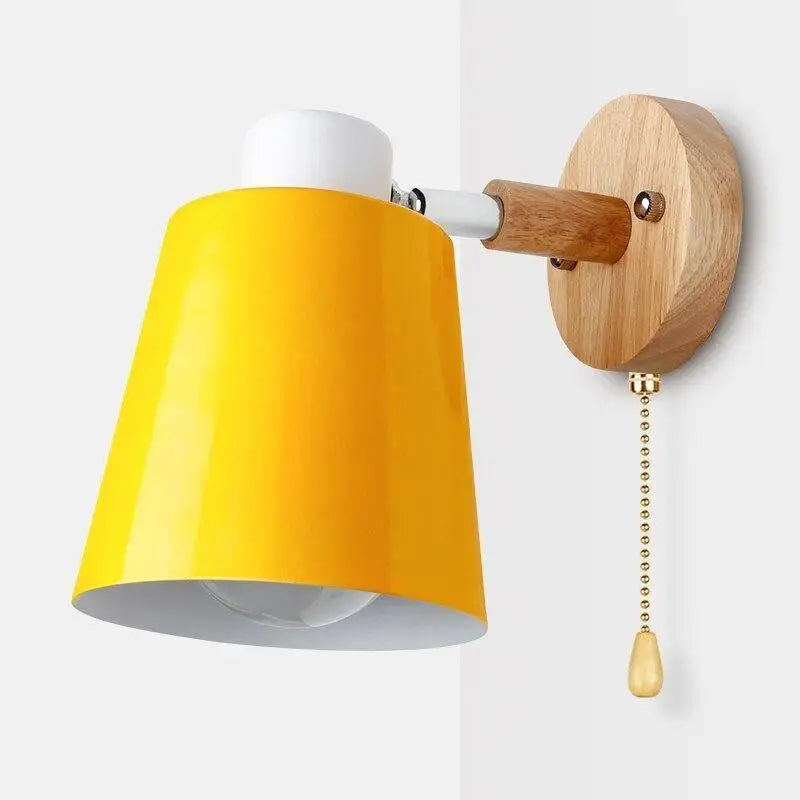 Lampe Murale Bois et Métal Design Nordique