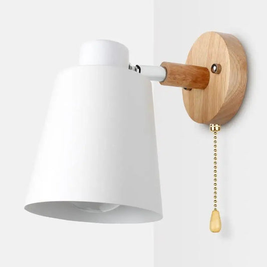 Lampe Murale Bois et Métal Design Nordique - PanierRoyale