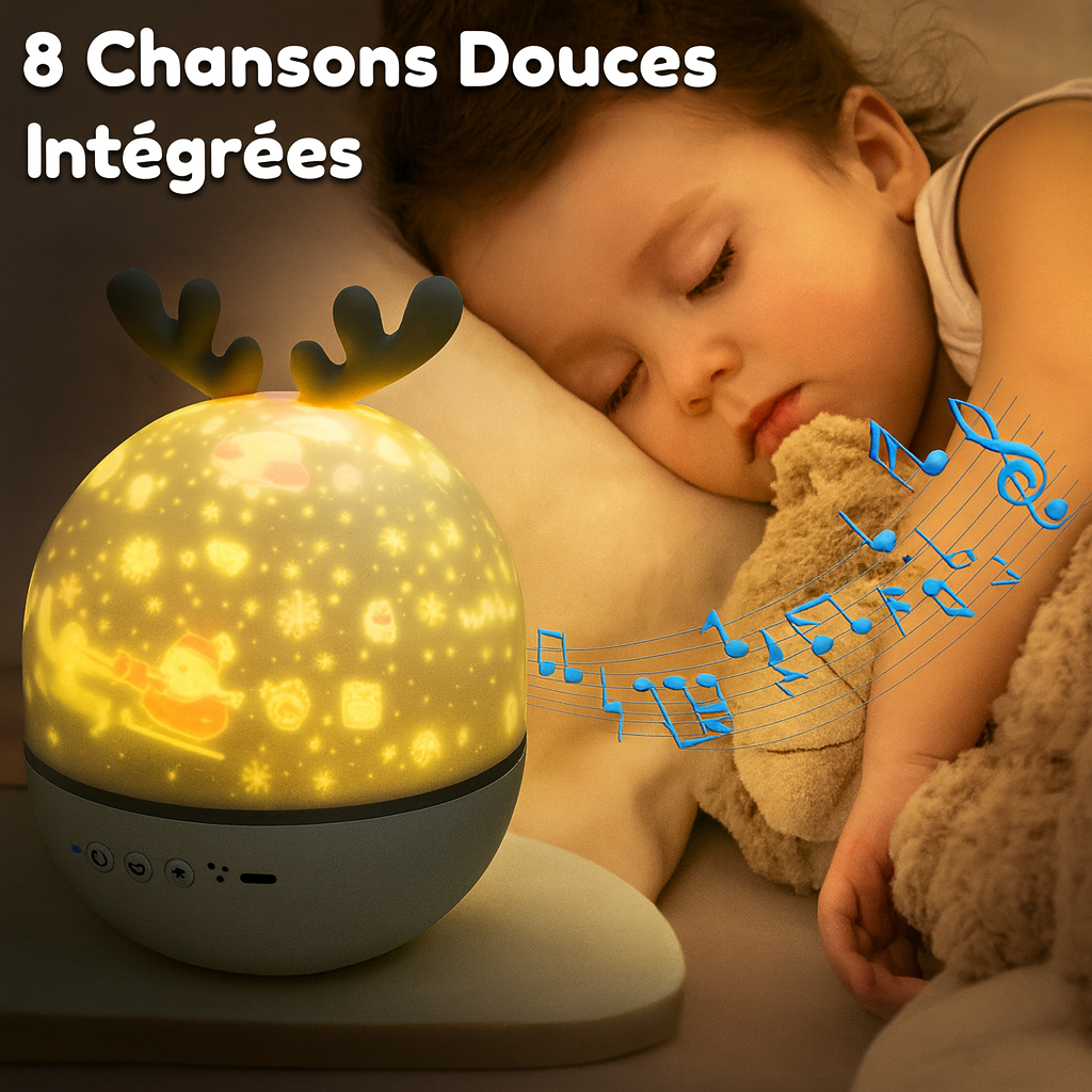 Nuitoki™ – Lampe De Chevet Veilleuse Rassurante Pour Un Dodo Serein