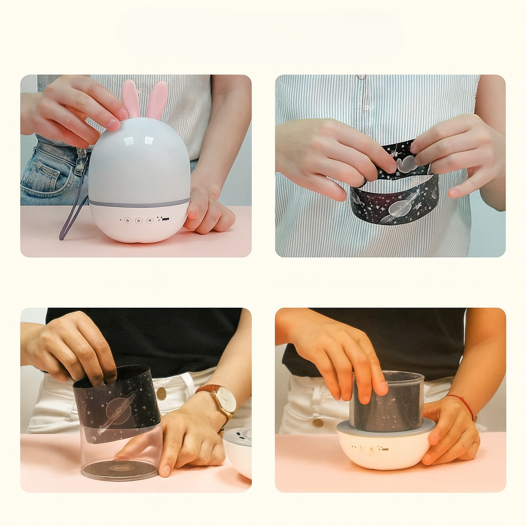 Nuitoki™ – Lampe De Chevet Veilleuse Rassurante Pour Un Dodo Serein