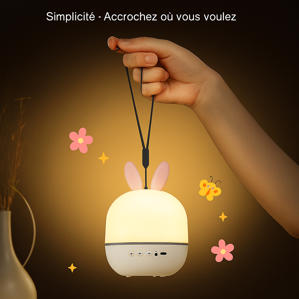 Nuitoki™ – Lampe De Chevet Veilleuse Rassurante Pour Un Dodo Serein