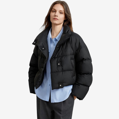 Parka Hiver Éclair Longues Manches et Capuche Amovible - PanierRoyale