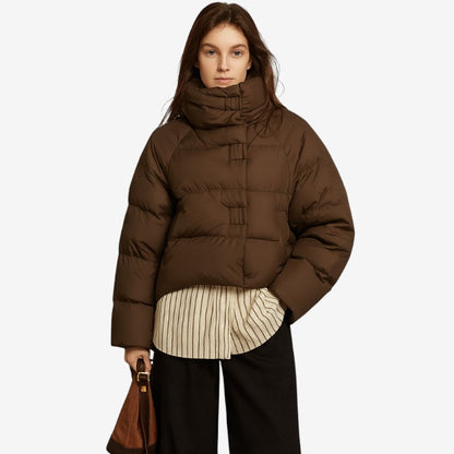 Parka Hiver Éclair Longues Manches et Capuche Amovible