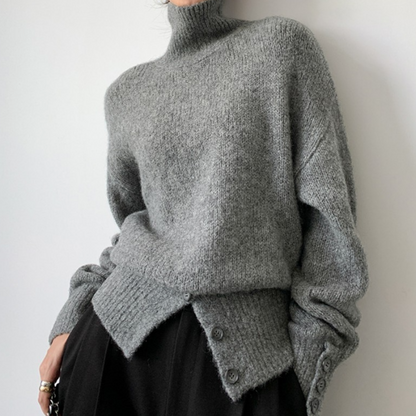 Pull Col Montant Femme Confort et Chaud - PanierRoyale