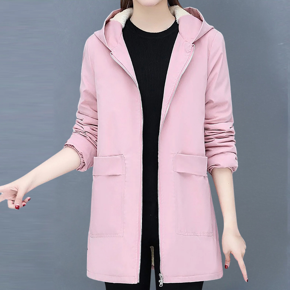 KALEIA - Manteau à Capuche pour Femmes