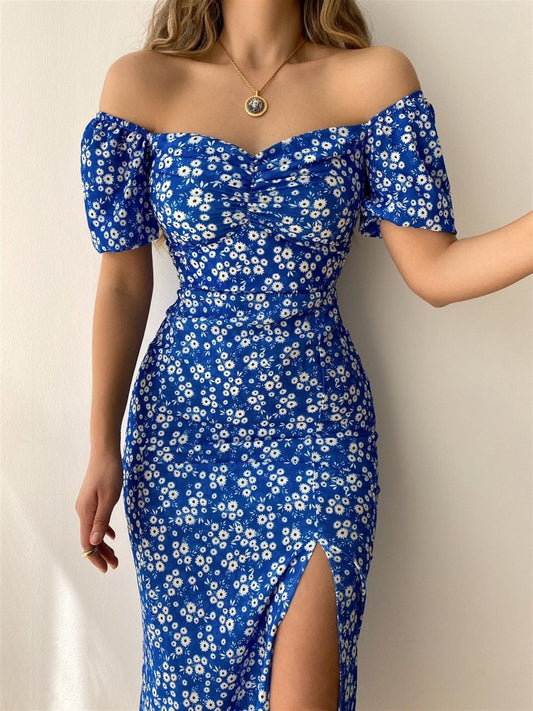 Robe Femme Élégante à Manches Longues pour Soirée - PanierRoyale