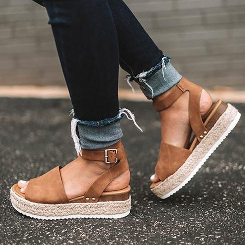 Sandales Plates-Formes à Talons Hauts pour Femmes - BerlinGlamour