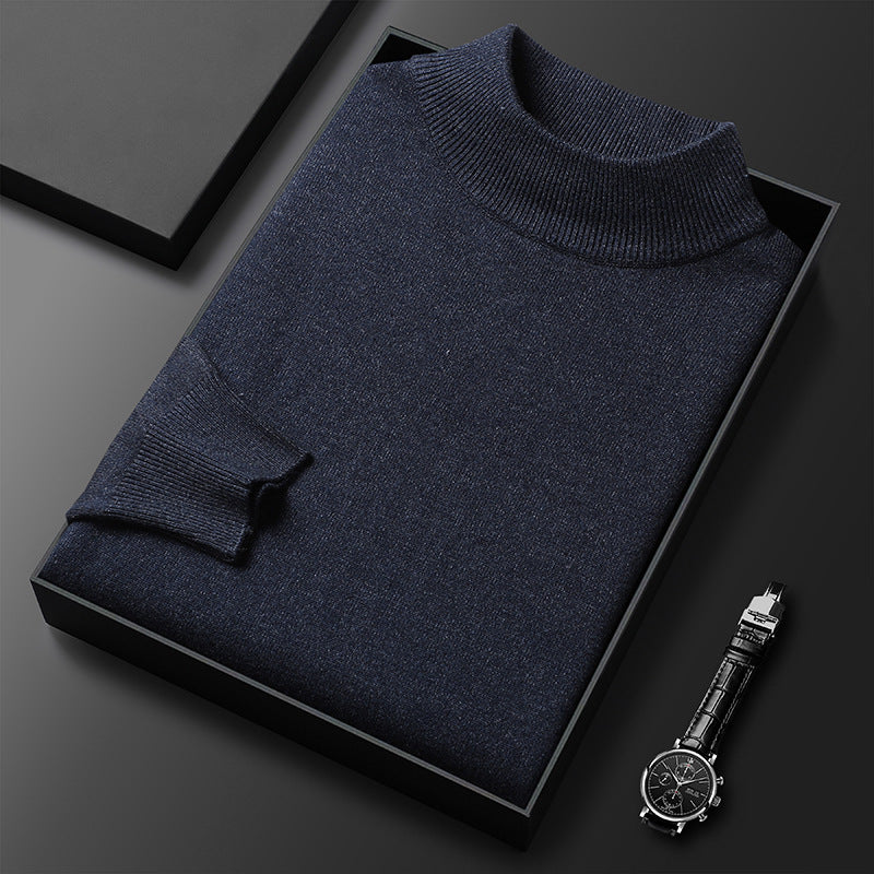 Pull Homme Hiver Chaud et Confortable Col Montant