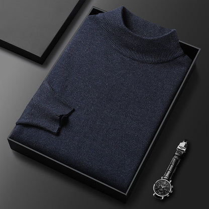Pull Homme Hiver Chaud et Confortable Col Montant