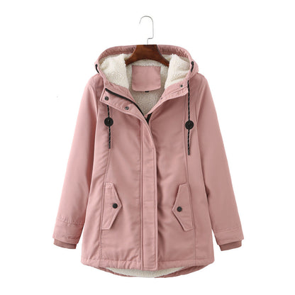 Manteau Hiver Femme Doudoune Élégant avec Capuche - PanierRoyale