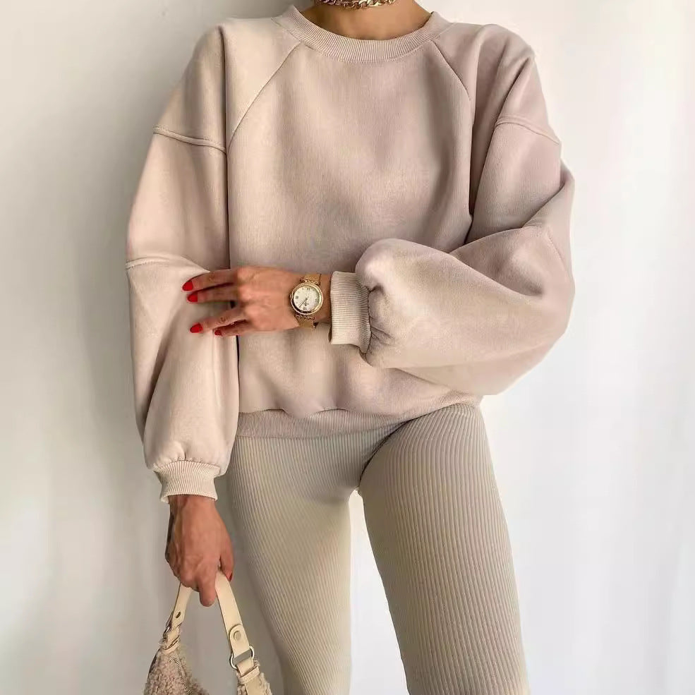 Sweat Femme Oversize Coton Doux et Confortable - PanierRoyale