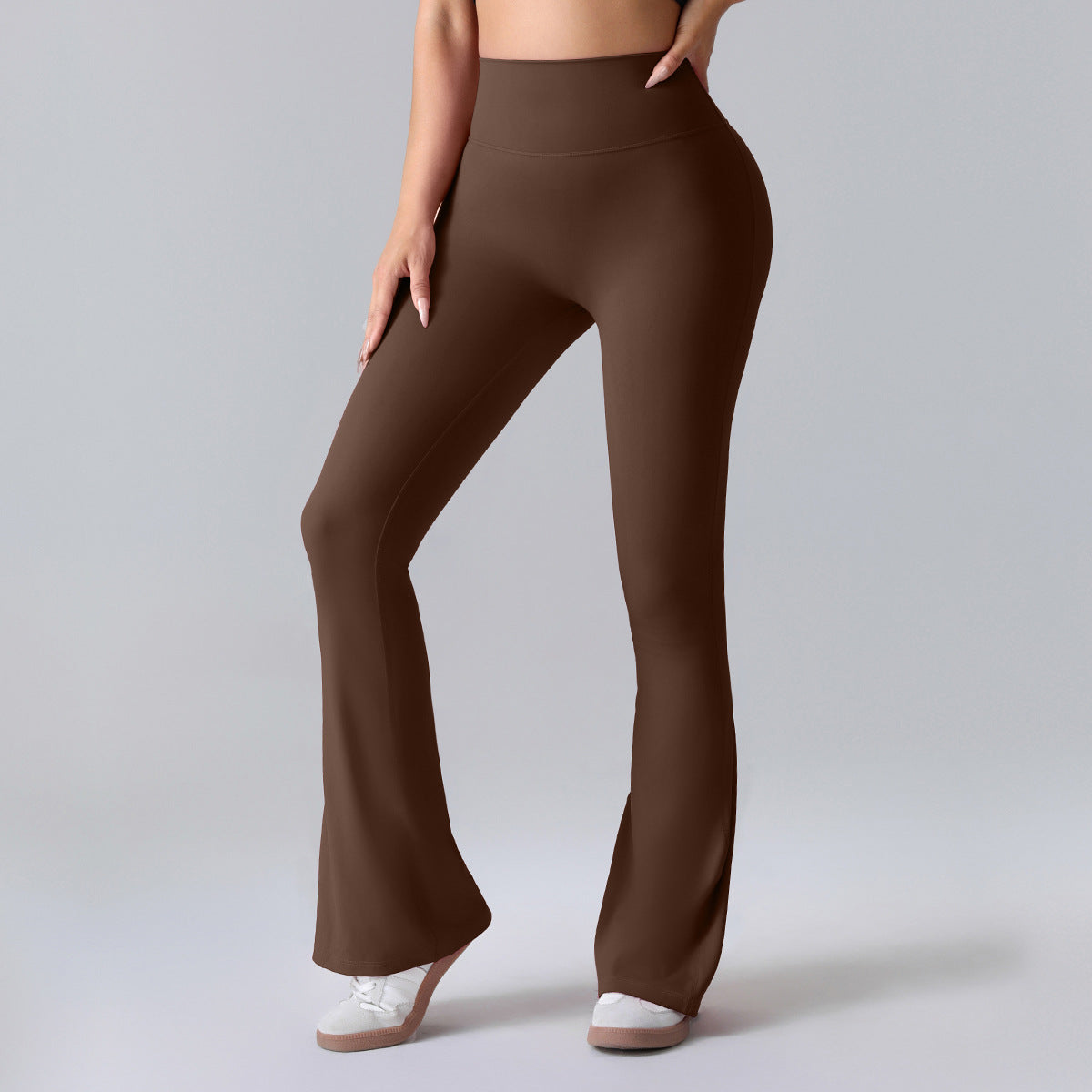 Leggings Sport Élastiques Taille Haute pour Femme